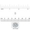 JewelrySupply Sterling Silver Ear Back Heavy 6.5mm (1 Pair of Sterling Silver Replacement Earring Backs)
